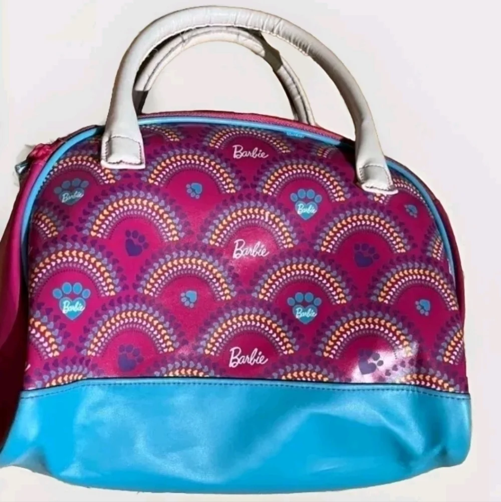 Barbie Vet/Cosmetic/Barbie Girl Cosplay Double Zip Medium Tote Bag